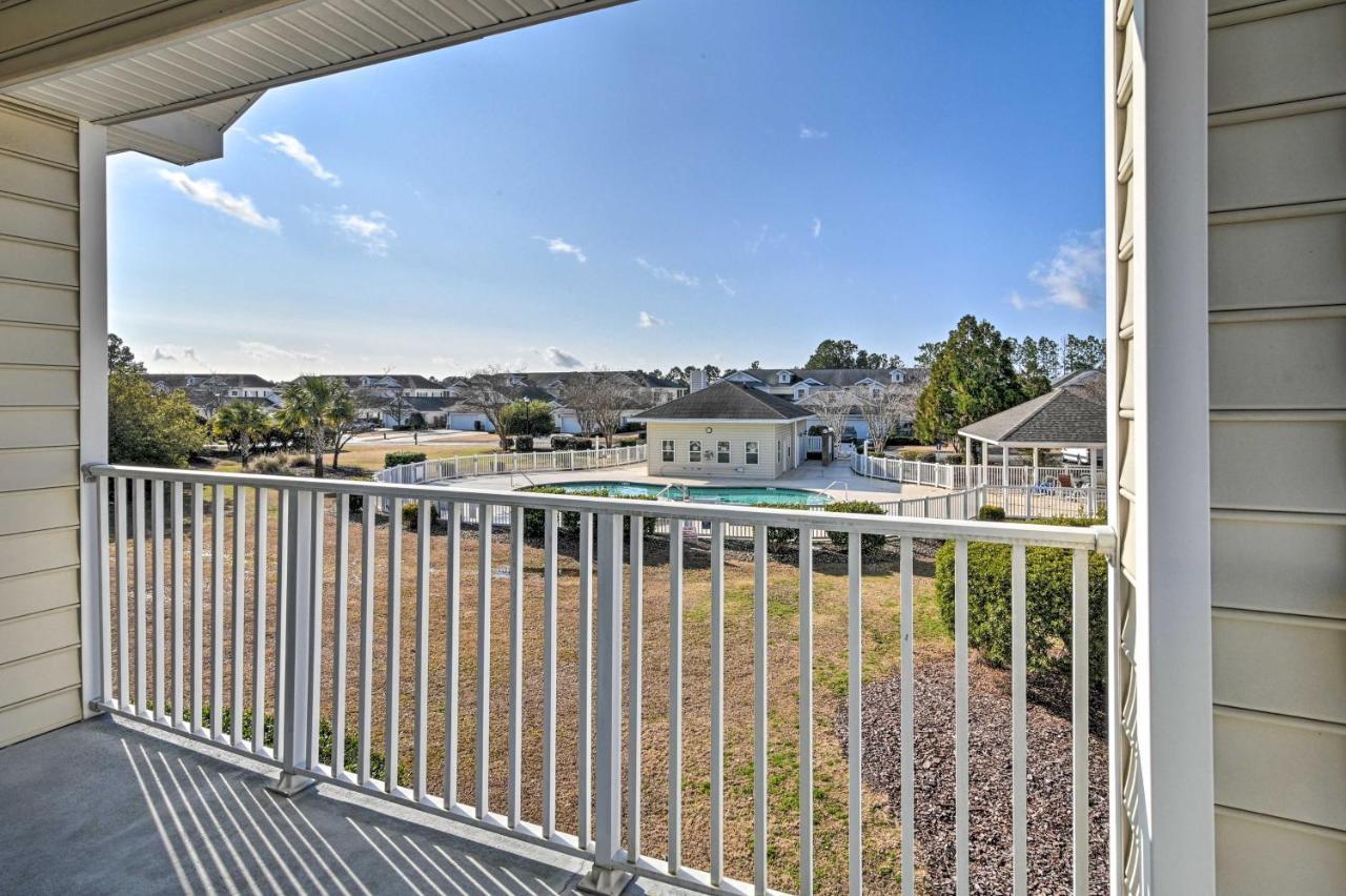 Golfers Paradise In Myrtle Beach With Balcony! Eksteriør bilde